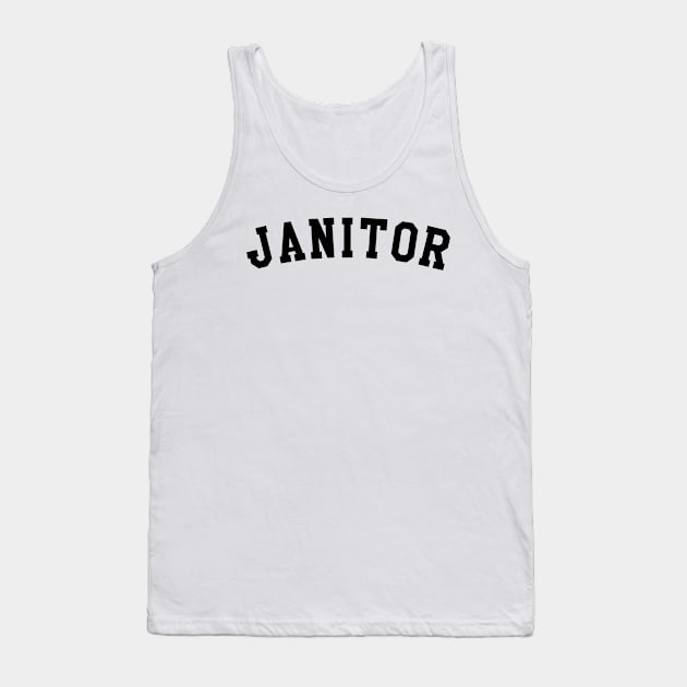 Janitor Tank Top by KC Happy Shop